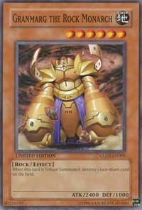Image for Granmarg the Rock Monarch (Gold Series 2009) (GLD2-EN009) - YuGiOh