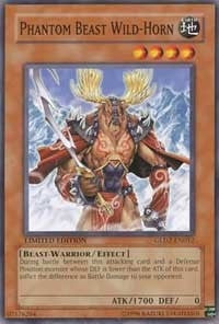 Image for Phantom Beast Wild-Horn (Gold Series 2009) (GLD2-EN012) - YuGiOh