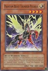 Image for Phantom Beast Thunder-Pegasus (Gold Series 2009) (GLD2-EN013) - YuGiOh