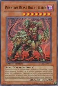 Image for Phantom Beast Rock-Lizard (Gold Series 2009) (GLD2-EN014) - YuGiOh