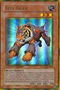 Image for Test Tiger (Gold Series 2009) (GLD2-EN029) - YuGiOh