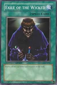 Image for Exile of the Wicked (Gold Series 2009) (GLD2-EN034) - YuGiOh