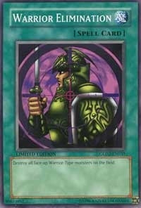 Image for Warrior Elimination (Gold Series 2009) (GLD2-EN035) - YuGiOh