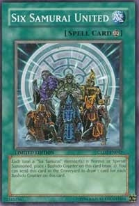 Image for Six Samurai United (Gold Series 2009) (GLD2-EN042) - YuGiOh