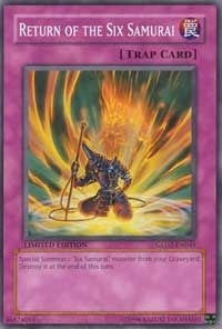 Image for Return of the Six Samurai (Gold Series 2009) (GLD2-EN049) - YuGiOh