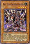 Image for Evil Hero Infernal Gainer (Duelist Pack 6: Jaden Yuki 3) (DP06-EN007) - YuGiOh