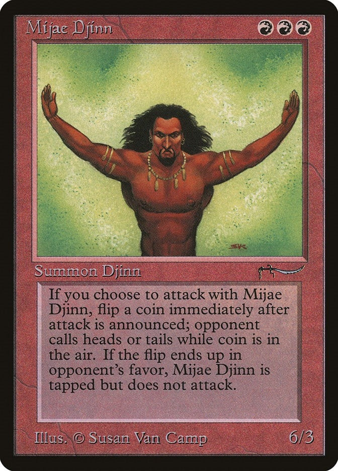 Image for Mijae Djinn (Arabian Nights) - Magic: The Gathering