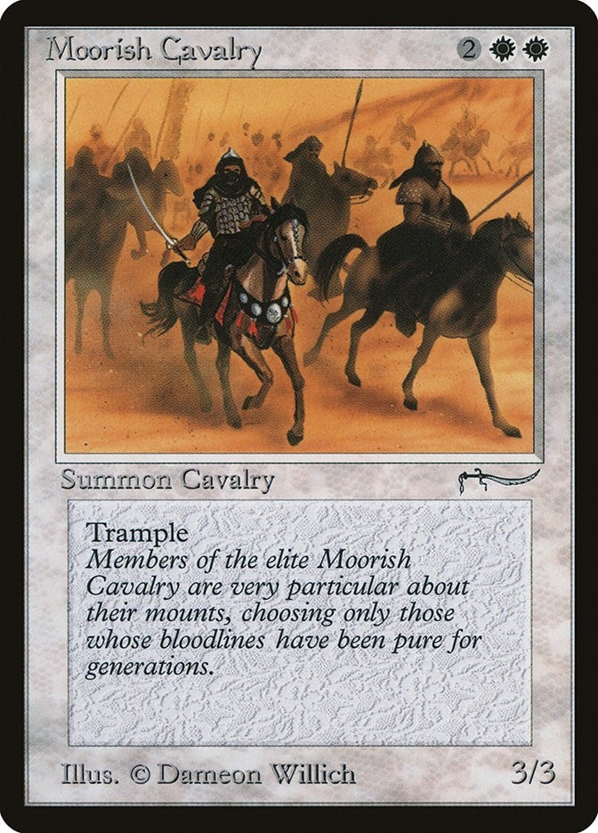 Image for Moorish Cavalry (Arabian Nights) - Magic: The Gathering