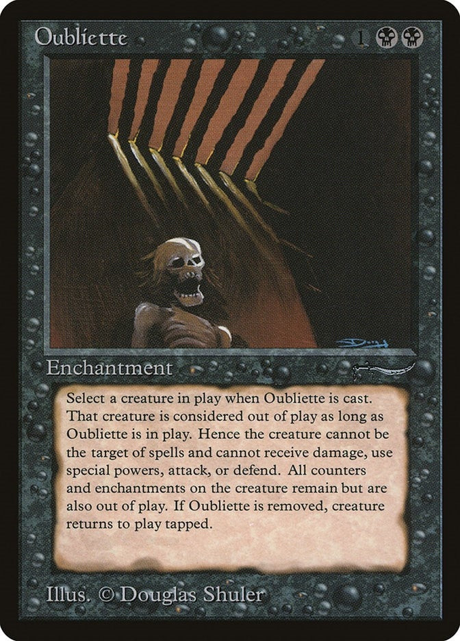 Image for Oubliette (Arabian Nights) - Magic: The Gathering