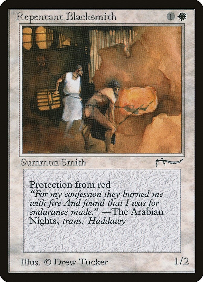 Image for Repentant Blacksmith (Arabian Nights) - Magic: The Gathering