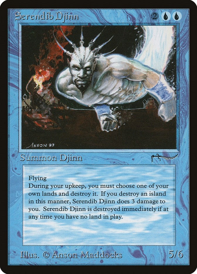 Image for Serendib Djinn (Arabian Nights) - Magic: The Gathering