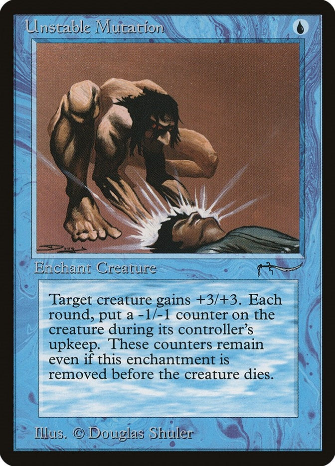 Image for Unstable Mutation (Arabian Nights) - Magic: The Gathering