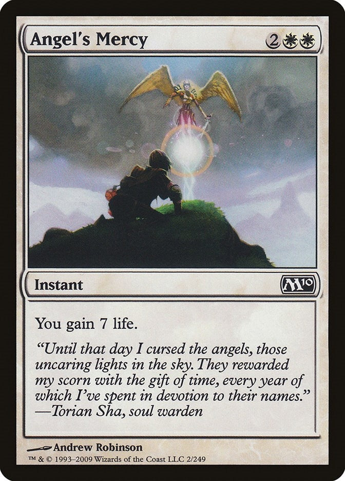 Image for Angel's Mercy (Magic 2010 (M10)) (2) - Magic: The Gathering