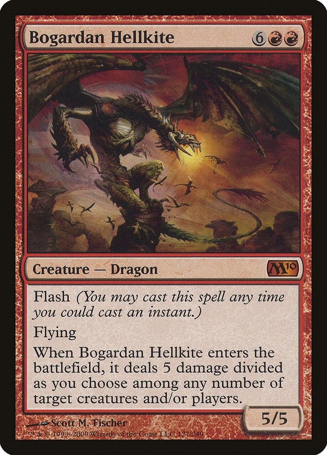 Image for Bogardan Hellkite (Magic 2010 (M10)) (127) - Magic: The Gathering