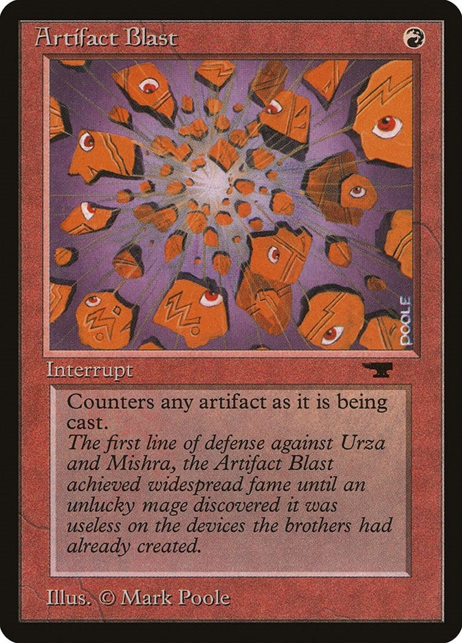 Image for Artifact Blast (Antiquities) - Magic: The Gathering