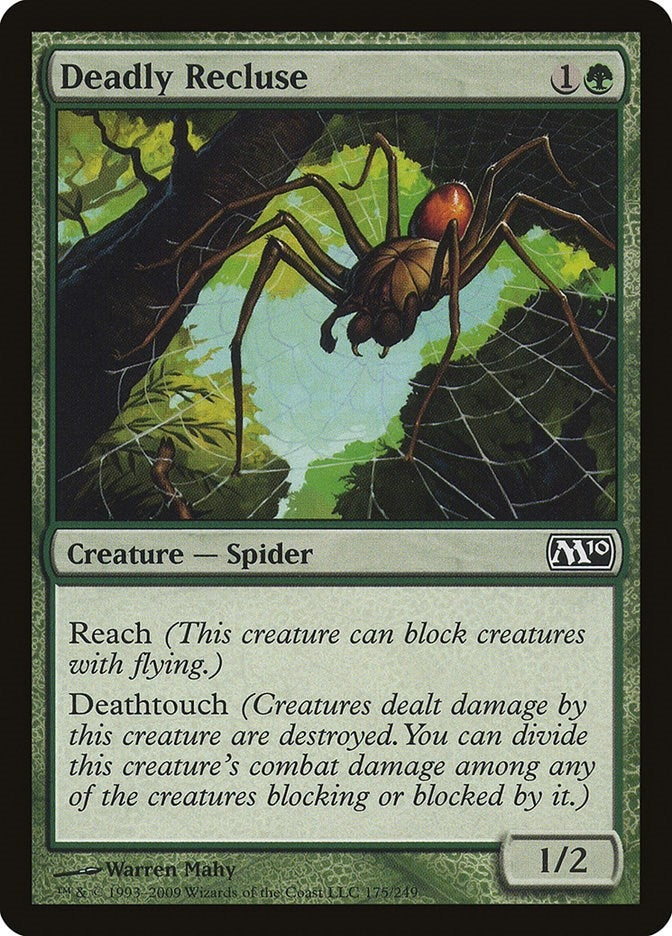 Image for Deadly Recluse (Magic 2010 (M10)) (175) - Magic: The Gathering