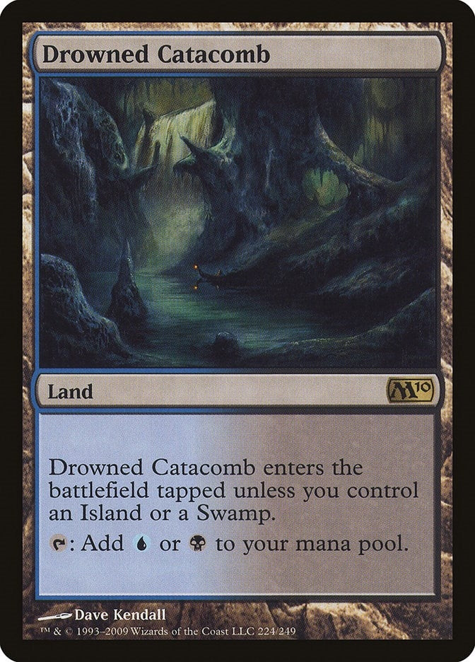 Image for Drowned Catacomb (Magic 2010 (M10)) (224) - Magic: The Gathering