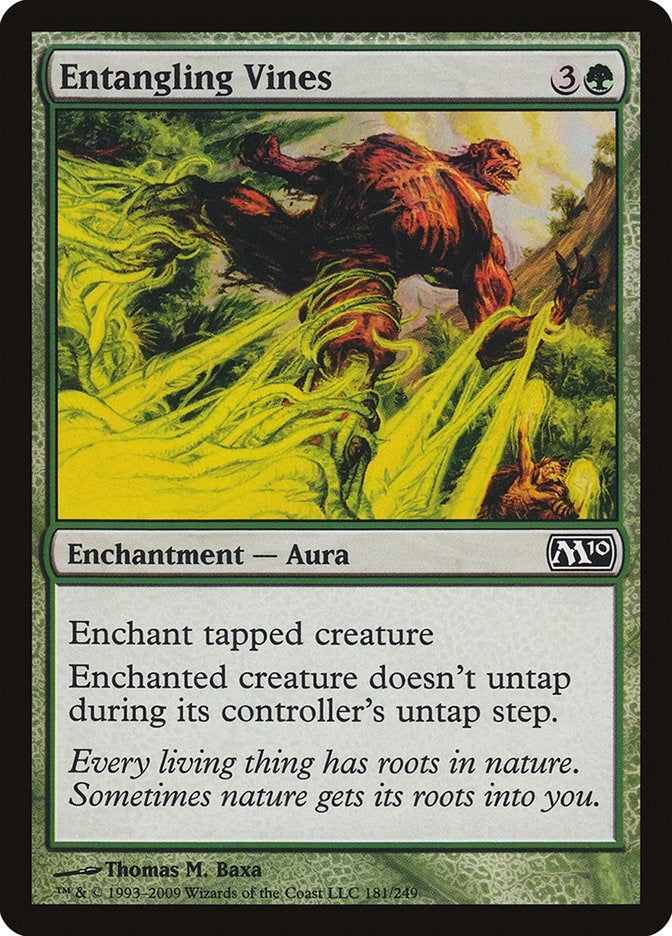 Image for Entangling Vines (Magic 2010 (M10)) (181) - Magic: The Gathering