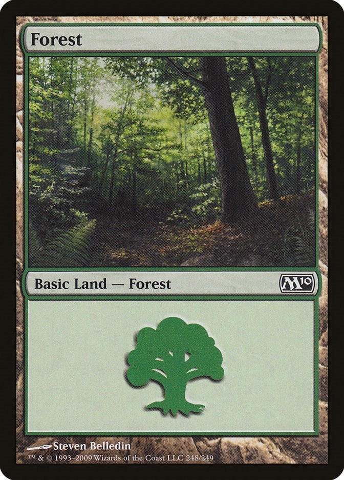 Image for Forest (248) (Magic 2010 (M10)) (248) - Magic: The Gathering