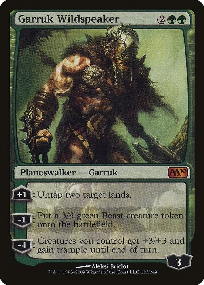 Image for Garruk Wildspeaker (Magic 2010 (M10)) (183) - Magic: The Gathering