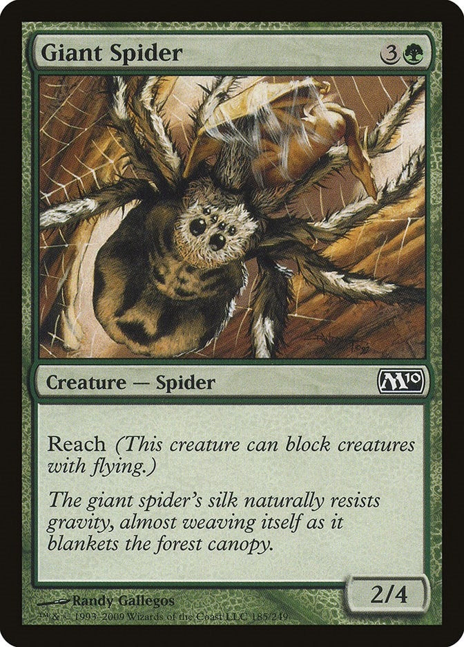 Image for Giant Spider (Magic 2010 (M10)) (185) - Magic: The Gathering