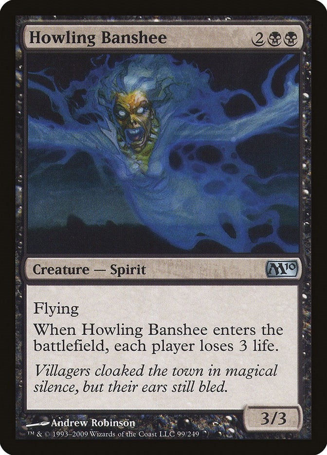 Image for Howling Banshee (Magic 2010 (M10)) (99) - Magic: The Gathering