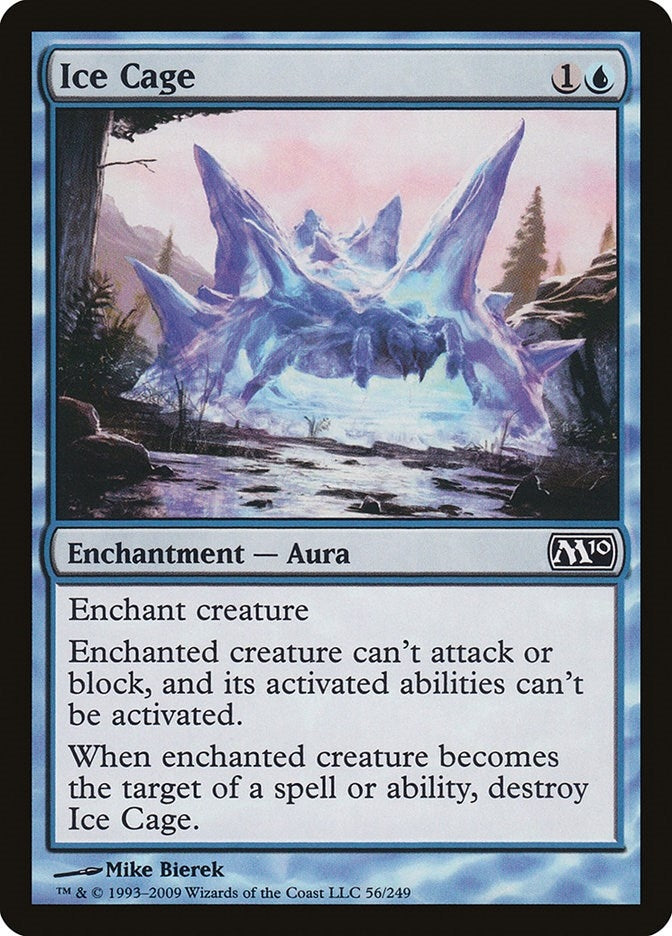 Image for Ice Cage (Magic 2010 (M10)) (56) - Magic: The Gathering