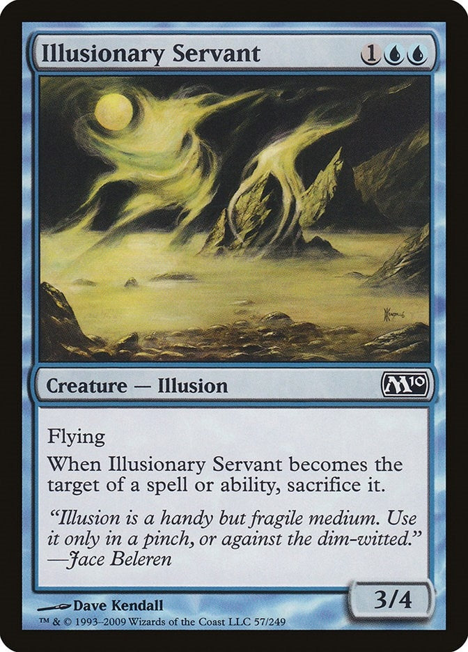 Image for Illusionary Servant (Magic 2010 (M10)) (57) - Magic: The Gathering