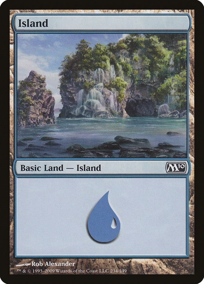 Image for Island (234) (Magic 2010 (M10)) (234) - Magic: The Gathering