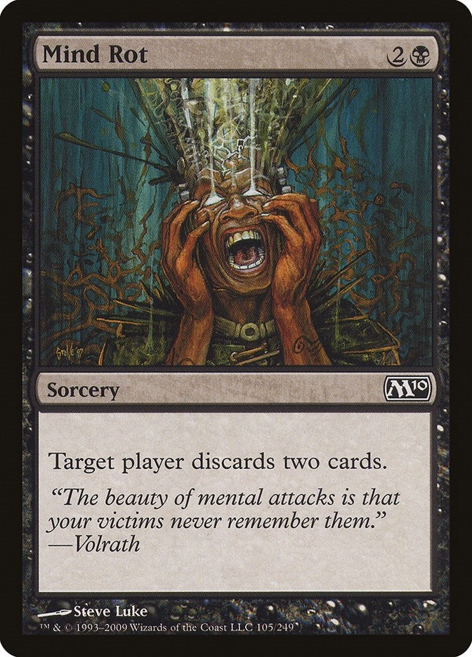 Image for Mind Rot (Magic 2010 (M10)) (105) - Magic: The Gathering