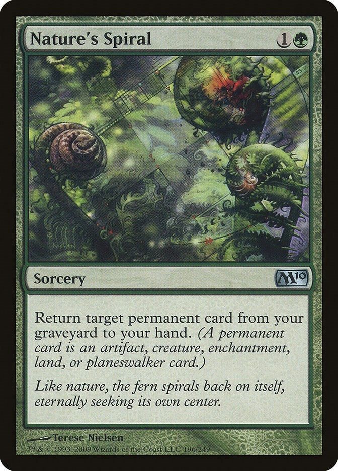 Image for Nature's Spiral (Magic 2010 (M10)) (196) - Magic: The Gathering