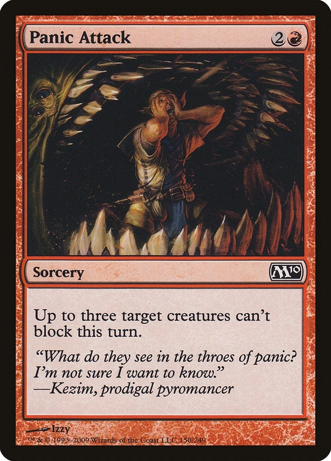 Image for Panic Attack (Magic 2010 (M10)) (150) - Magic: The Gathering