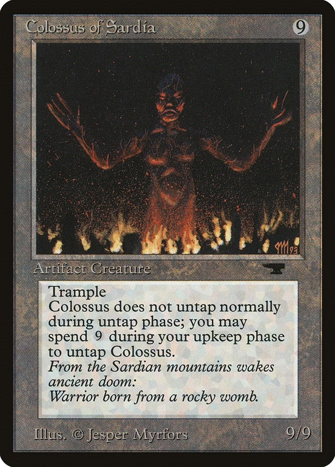 Image for Colossus of Sardia (Antiquities) - Magic: The Gathering