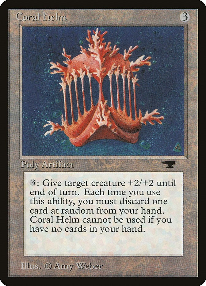 Image for Coral Helm (Antiquities) - Magic: The Gathering