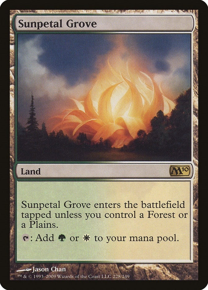 Image for Sunpetal Grove (Magic 2010 (M10)) (228) - Magic: The Gathering