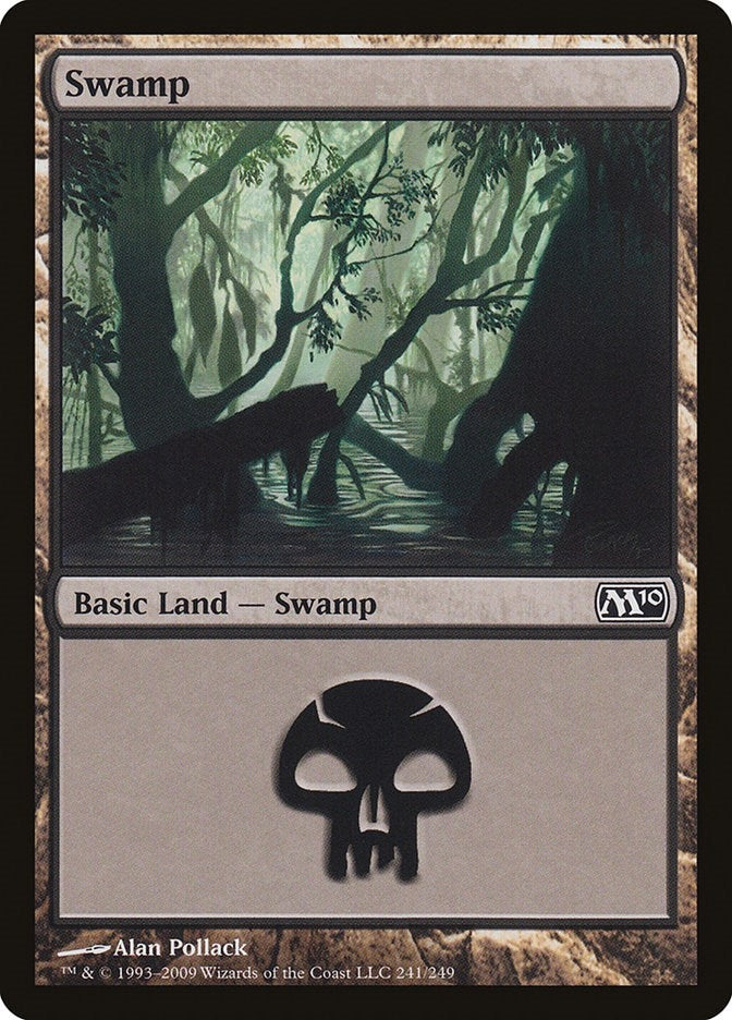 Image for Swamp (241) (Magic 2010 (M10)) (241) - Magic: The Gathering