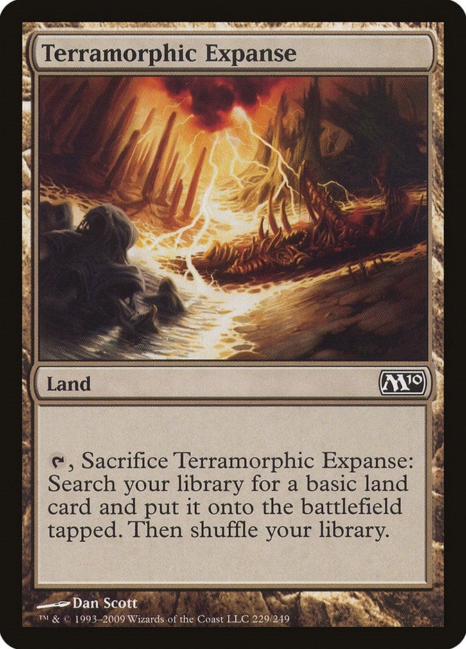 Image for Terramorphic Expanse (Magic 2010 (M10)) (229) - Magic: The Gathering