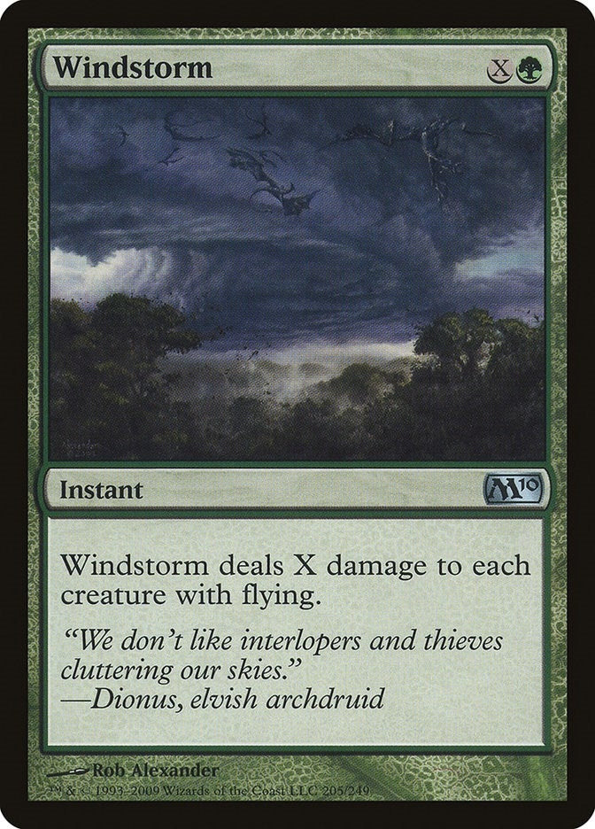 Image for Windstorm (Magic 2010 (M10)) (205) - Magic: The Gathering