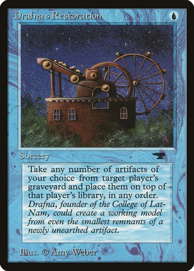 Image for Drafna's Restoration (Antiquities) - Magic: The Gathering