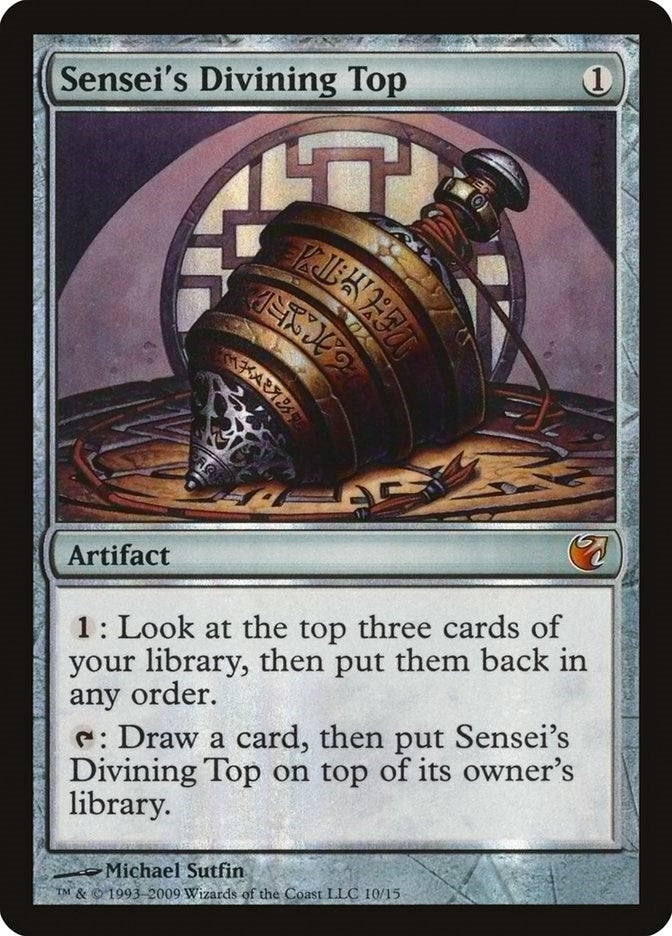 Image for Sensei's Divining Top (From the Vault: Exiled) (10) - Magic: The Gathering