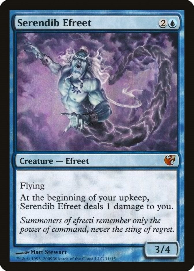 Image for Serendib Efreet (From the Vault: Exiled) (11) - Magic: The Gathering