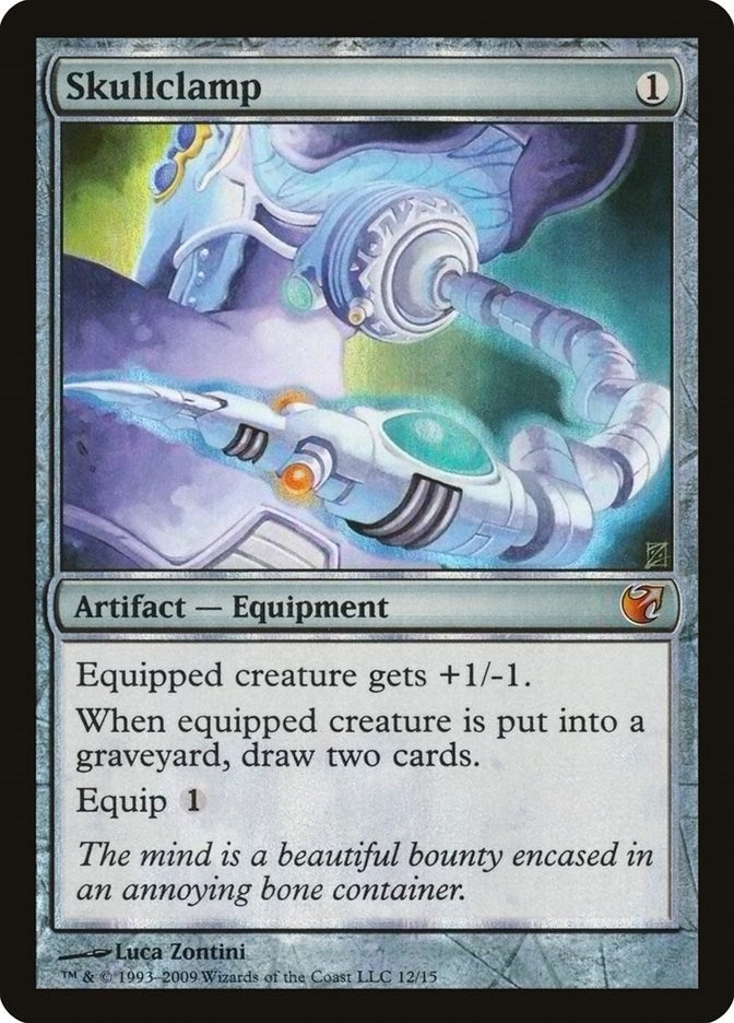 Image for Skullclamp (From the Vault: Exiled) (12) - Magic: The Gathering