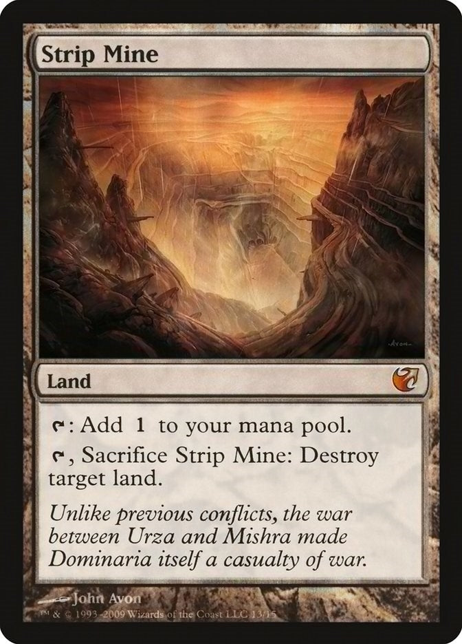 Image for Strip Mine (From the Vault: Exiled) (13) - Magic: The Gathering