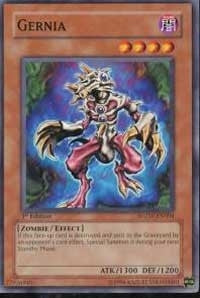Image for Gernia (Structure Deck: Zombie World) (SDZW-EN004) - YuGiOh