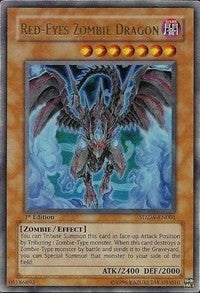 Image for Red-Eyes Zombie Dragon (Structure Deck: Zombie World) (SDZW-EN001) - YuGiOh