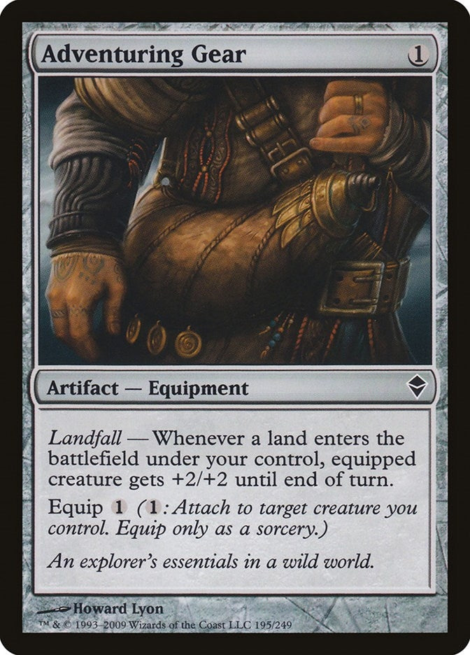 Image for Adventuring Gear (Zendikar) (195) - Magic: The Gathering