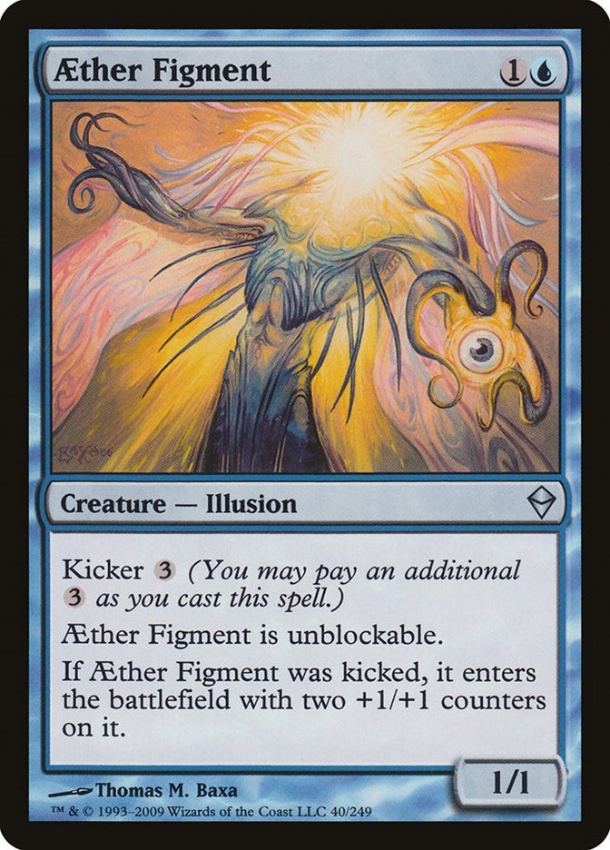 Image for Aether Figment (Zendikar) (40) - Magic: The Gathering