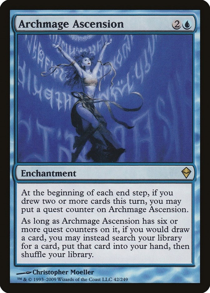 Image for Archmage Ascension (Zendikar) (42) - Magic: The Gathering