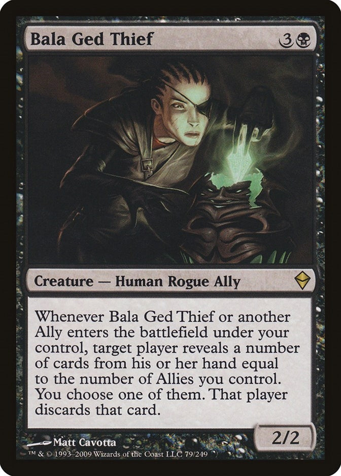 Image for Bala Ged Thief (Zendikar) (79) - Magic: The Gathering
