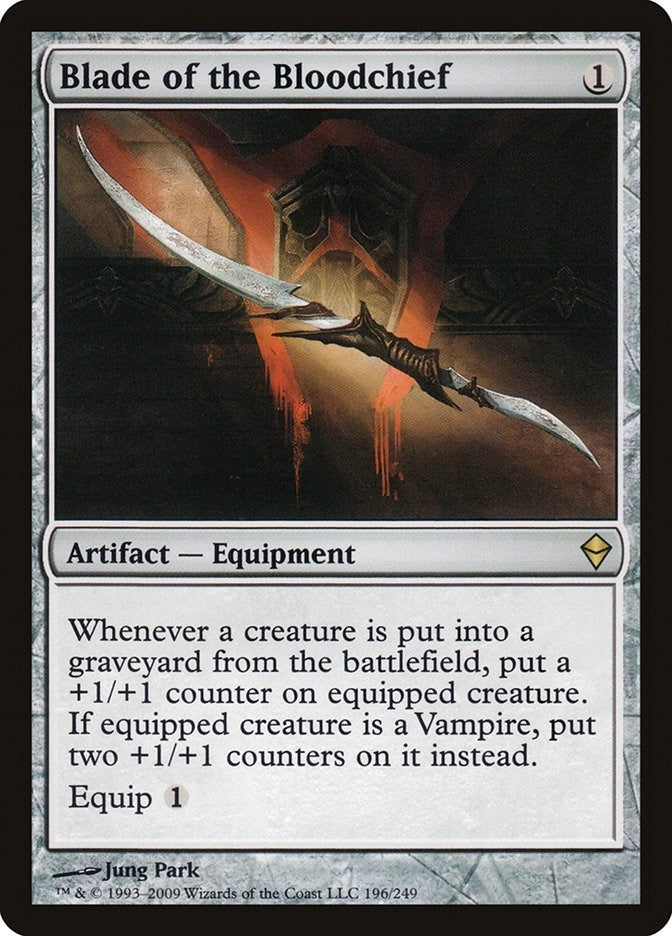 Image for Blade of the Bloodchief (Zendikar) (196) - Magic: The Gathering